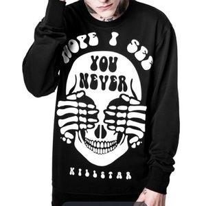 Killstar sweater hope I see you never